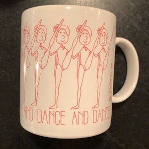 DANCE AND DANCE AND DANCE Ceramic Mugs
